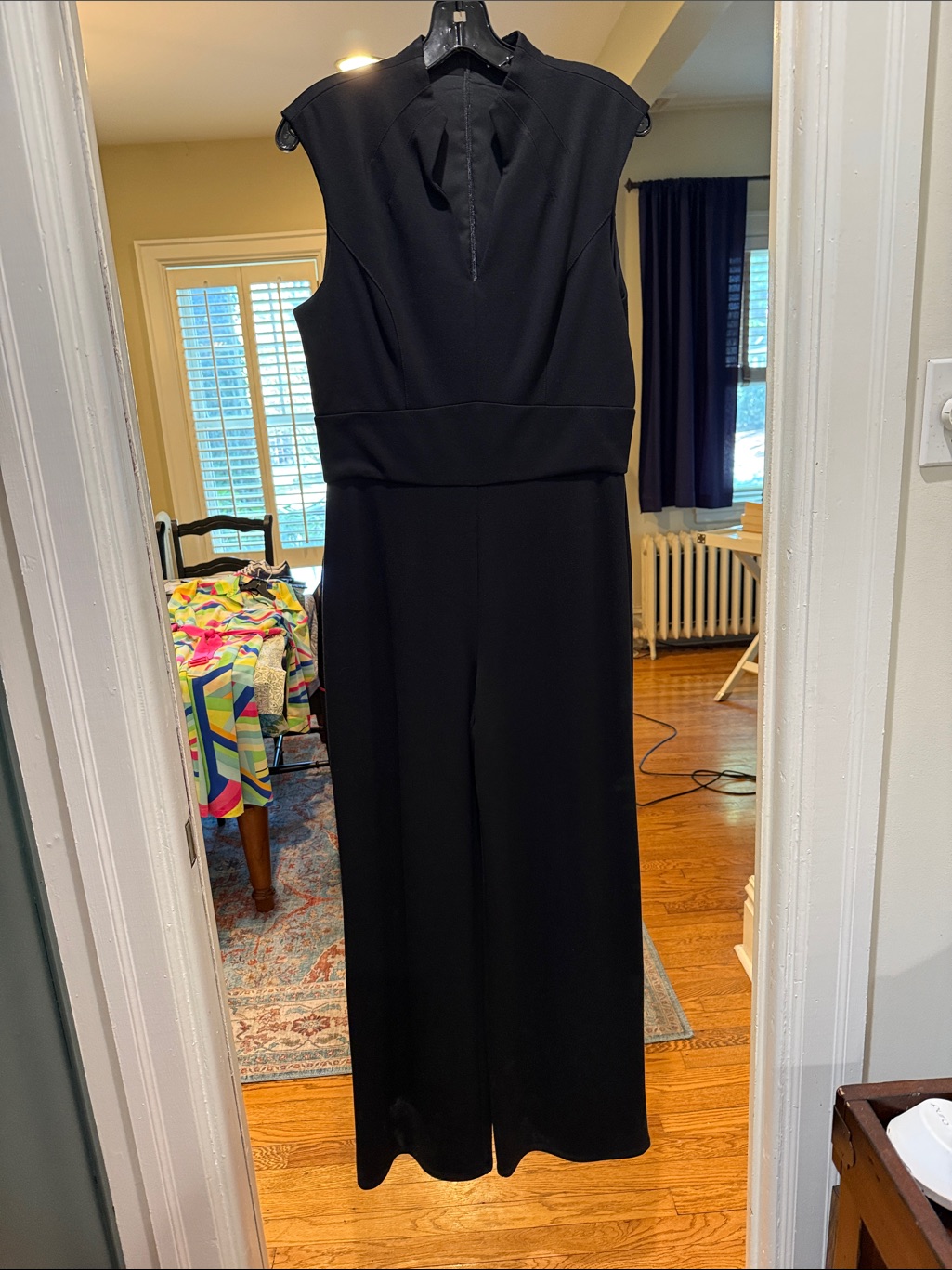 Jude Connally Black Sleeveless Jumpsuit